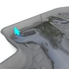 Opel Astra H 3d havuzlu paspas 2004-2010 Sahler