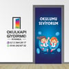 İlkokul Ortaokul Lise Kapı Giydirme KG İOL 213