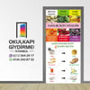Kapı Giydirme  Sağlık İçin Yiyelim KG S 14