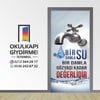 Kapı Giydirme Bay Bayan Wc KG WC 26