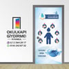 Kapı Giydirme Bay Bayan Wc KG WC 54