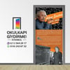 Kapı Giydirme Bilim İnsanları Albert Einstein KG Bİ 90