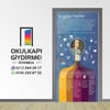 Kapı Giydirme Bilim İnsanları Benjamin Franklin  KG Bİ 57