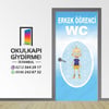 Kapı Giydirme Erkek Öğrenci WC KG WC 104