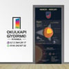 Kapı Giydirme Gezegenlerimiz Merkür KG GE 04