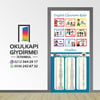 Kapı Giydirme İngilizce Kurallar ve Sayılar KG İN 64