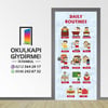 Kapı Giydirme İngilizce Sınıfı KG İN 08