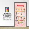 Kapı Giydirme İngilizce Sınıfı KG İN 13