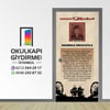 Kapı Giydirme Kahraman Türk Kadınları MAKBULE KOCAYAYLA KG KTK 02