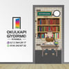 Kapı Giydirme Kütüphane KG KÜ 04