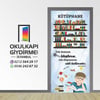 Kapı Giydirme Kütüphane KG KÜ 10