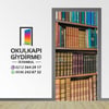 Kapı Giydirme Kütüphane KG KÜ 18