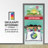 Kapı Giydirme Kütüphane KG KÜ 20