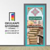 Kapı Giydirme Kütüphane KG KÜ 28