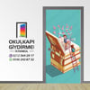 Kapı Giydirme Kütüphane KG KÜ 55