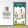 Kapı Giydirme Kütüphane KG KÜ 64