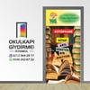 Kapı Giydirme Kütüphane KG KÜ 76