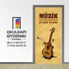 Kapı Giydirme Müzik Sınıfı KG MÜ 27