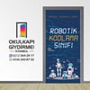 Kapı Giydirme Robotik Kodlama Sınıfı KG TE 40