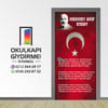 Kapı Giydirme Şairler ve Yazarlar KG Y 38