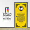 Kapı Giydirme Şairler ve Yazarlar KG Y 43