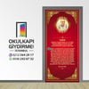 Kapı Giydirme Şairler ve Yazarlar KG Y 41