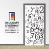 Kapı Giydirme Sayılar KG MAT 19