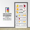 Kapı Giydirme Sayılar KG MAT 21