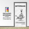 Kütüphane Kapı Giydirme 84
