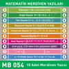 Merdiven Basamakları Matematik MB 054