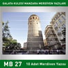 Merdiven Yazıları Manzara MB 027