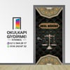 Okul Müdürü Kapı Giydirme 126