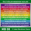 Özlü Sözler MB 008