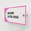 Pleksi Kapı İsimliği P KİS 10