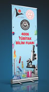 Tübitak Bilim Fuarı Roll Up BFR 12