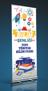 Tübitak Bilim Fuarı Roll Up BFR 14