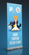 Tübitak Bilim Fuarı Roll Up BFR 20