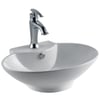 E-4106 Tezgah Üstü Porselen Lavabo
