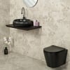 E-4161S Tezgah Üstü Porselen Lavabo