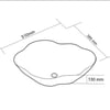 E-4163 Tezgah Üstü Porselen Lavabo