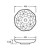 E-5006R Tezgah Üstü Porselen Lavabo
