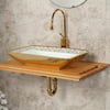 E-8121 Tezgah Üstü Porselen Lavabo