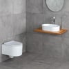 E-W1002MB Tezgah Üstü Mat Beyaz Lavabo