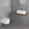 E-W1004MB Tezgah Üstü Lavabo Mat Beyaz