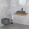 E-W1004MF Tezgah Üstü Lavabo Mat Füme