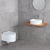E-W1005MB Tezgah Üstü Lavabo Mat Beyaz