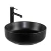 E-W1201MS Tezgah Üstü Lavabo Mat Siyah