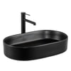 E-W1202MS Tezgah Üstü Lavabo Mat Siyah