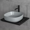 E-W1203MG Tezgah Üstü Lavabo Mat Gri