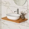 EH-4600 Tezgah Üstü Lavabo Beyaz